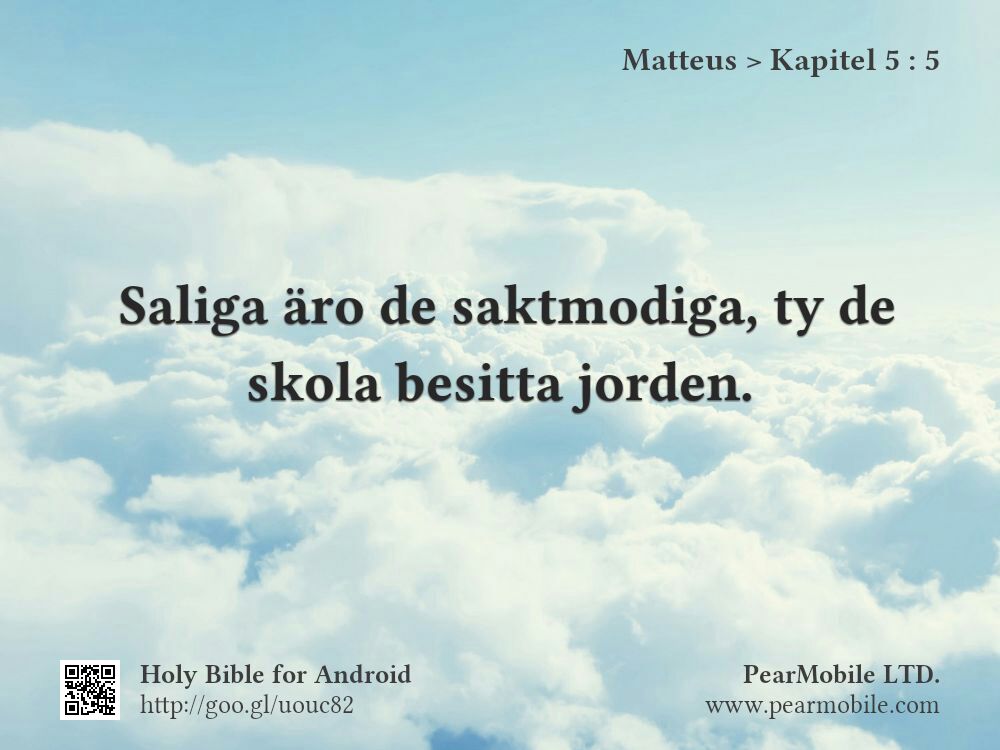 Matteus, Kapitel 5:5